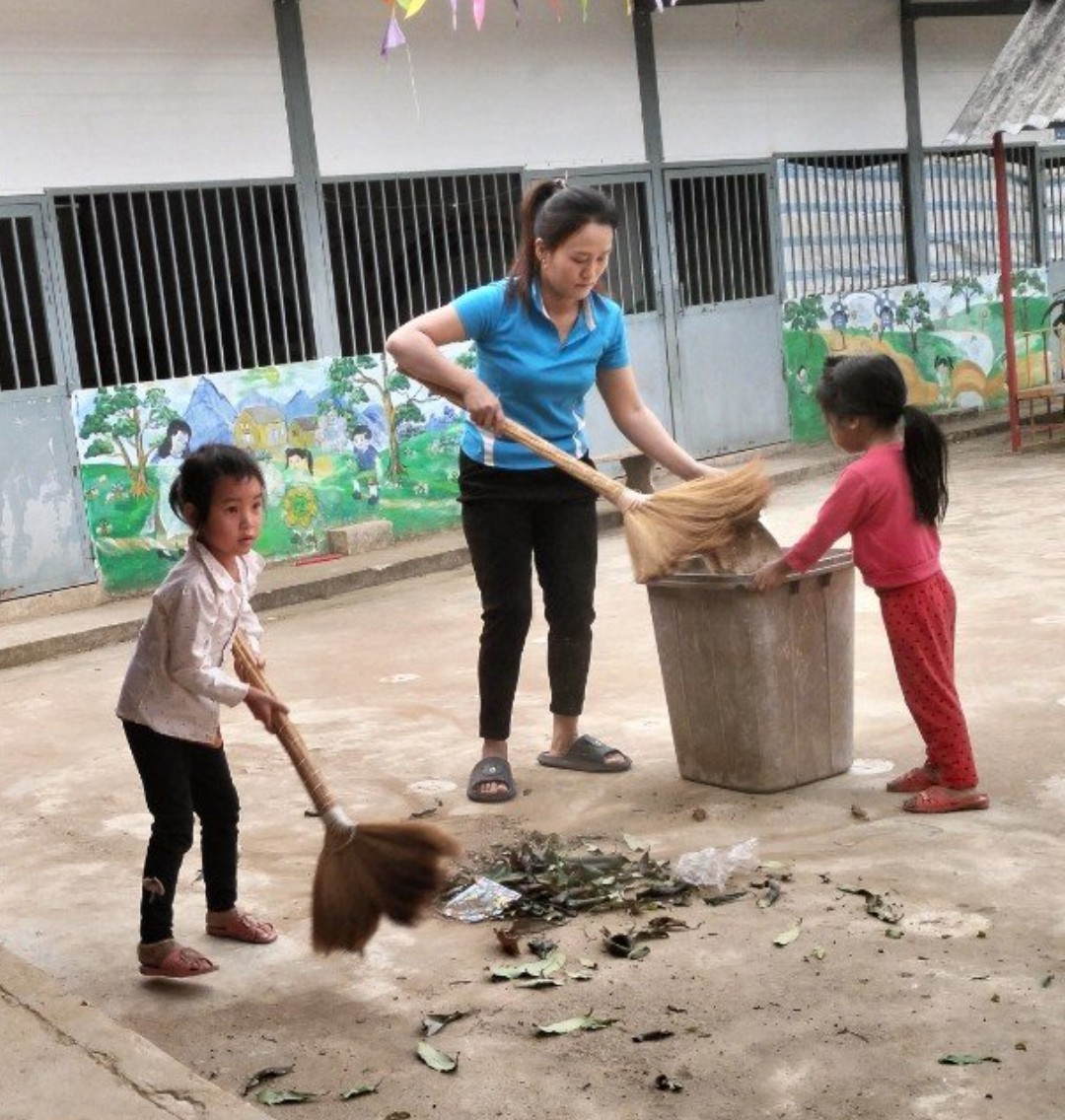 Giáo dục trẻ biết bảo vệ môi trường xanh sạch đẹp